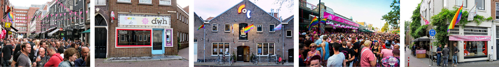 Homozaken in Nederlandse steden
